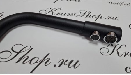 Cмеситель для кухни под фильтр HANSEN H15081C Черный 