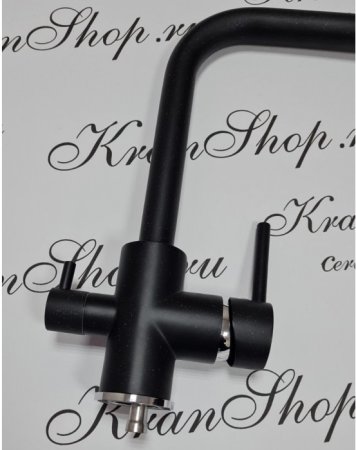 Cмеситель для кухни под фильтр HANSEN H15081C Черный 