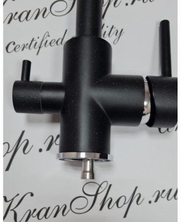 Cмеситель для кухни под фильтр HANSEN H15081C Черный 