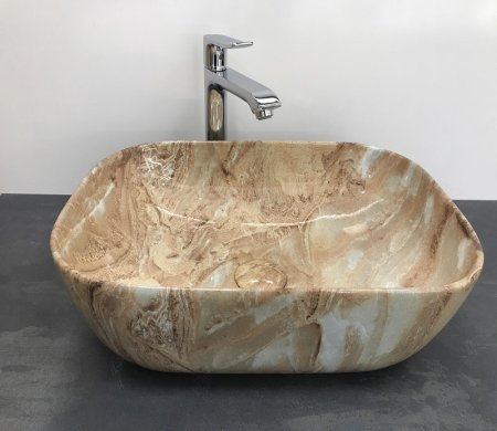 Раковина CeramaLux 548 накладная 