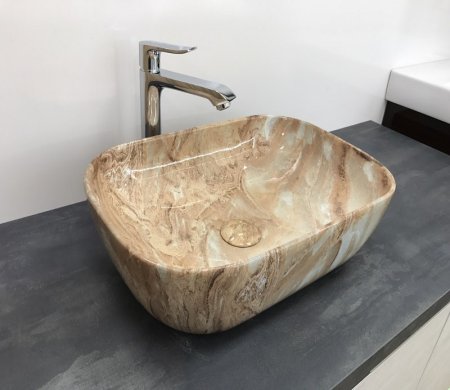 Раковина CeramaLux 548 накладная 