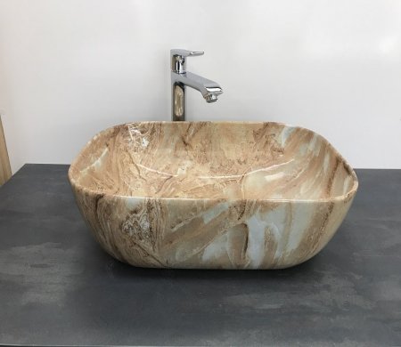 Раковина CeramaLux 548 накладная 