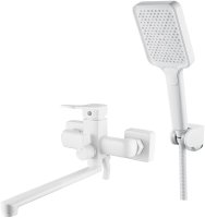 Смеситель для ванны Shevanik S9902C, белый