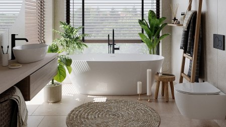 Ванна из искусственного камня Salini Sofia 170х80 102526M Белая матовая 