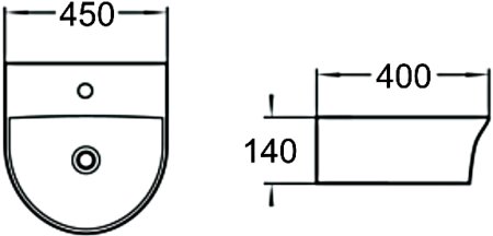 Рукомойник SantiLine SL-2008 