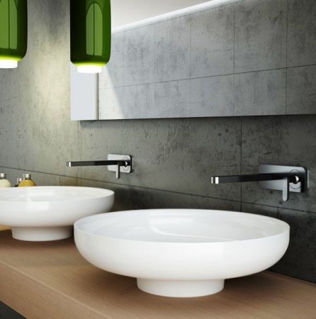 Смеситель для раковины Webert Living LV832506345, никель 