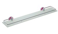 Полка Bemeta Trend-I 104102208f хром/розовый