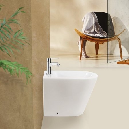 Биде BelBagno Flay-R BB1003B Белое 