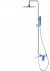 Душевая система Boheme Q 148-CRUW.2 Хром Синяя 