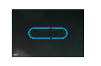 Кнопка смыва AlcaPlas Slim NIGHT LIGHT-1-SLIM черный Кнопка смыва AlcaPlas Slim NIGHT LIGHT-1-SLIM черный