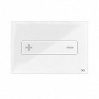 Кнопка смыва OLI OCEANIA 54554 стекло,белый