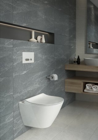 Кнопка смыва Cersanit INTERA P-BU-INT/Cg хром глянцевый 