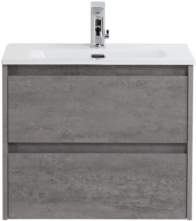 Тумба с раковиной BelBagno KRAFT 39-500/390-2C-SO-CG Cemento Grigio 
