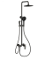 Душевая система с техническим душем WONZON & WOGHAND, Темный графит (WW-A30874-BGG) 