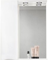 Зеркало со шкафом BelBagno MARINO-SPC-800/750-1A-BL-P-L 80 с подсветкой Bianco Lucido