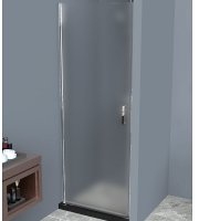 Душевая дверь BelBagno Uno 70 UNO-B-1-70-P-Cr профиль Хром стекло рифленое