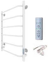 Полотенцесушитель электрический (лесенка) Тругор Пэк сп 6 80х50 см, белый