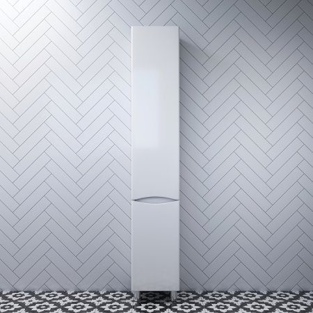 Шкаф пенал AM.PM Like 35 R M80CSR0356WG Белый 