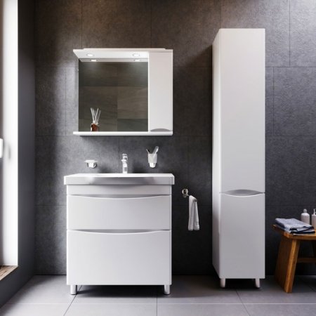 Шкаф пенал AM.PM Like 35 R M80CSR0356WG Белый 