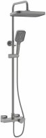 Душевая система с термостатом Rose R1896T-6, пепельный