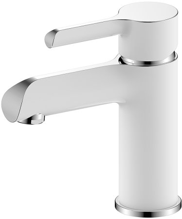 Смеситель для раковины Gappo G03-8 G1003-8 Белый Хром 
