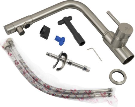 Смеситель для кухни Kaiser Teka 13044-5 Серебро 