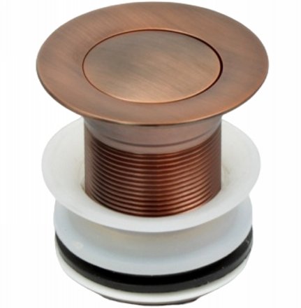 Донный клапан Bronze de Luxe R01 click-clack Plum 