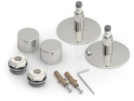 Водяной полотенцесушитель Сунержа Стилье Универсал-51 800х500 00651-8050 Хром 