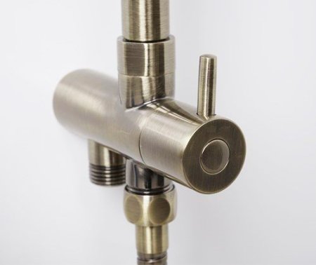 Душевая стойка WasserKRAFT A040 светлая бронза 