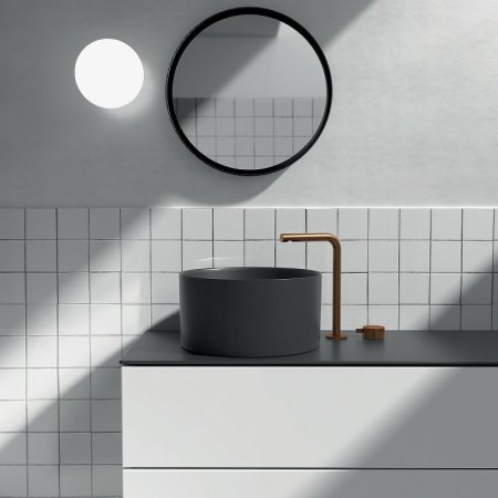 Раковина-чаша Galassia Core 40 7306NEMT Черная матовая 