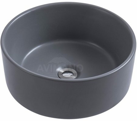 Раковина-чаша Avimano Emotion 40 1243013 Серая матовая 