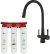 Комплект LEMARK Смеситель LM3075BL для кухни + Фильтр BASIC для очистки воды (LM3075BL085) 