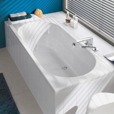 Акриловая ванна Villeroy & Boch O Novo UBA180CAS2V-01 SOLO 180 alpin 