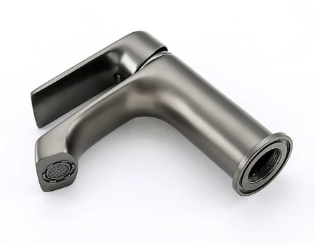 Смеситель для раковины Frap H71-9 F1071-9 Оружейная сталь 