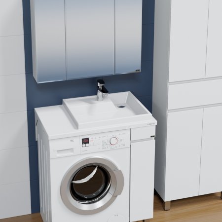 Раковина над стиральной машиной СаНта Юпитер 80 R 