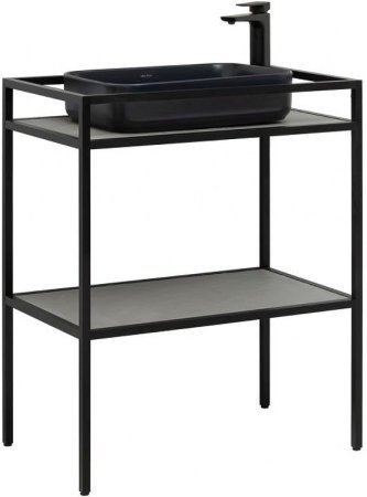 Консоль под раковину Allen Brau Liberty 75 1.33002.BB Черный браш 