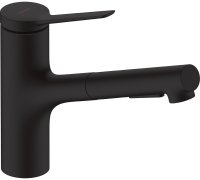 Смеситель для кухни Hansgrohe Zesis M33 74800670 Черный матовый