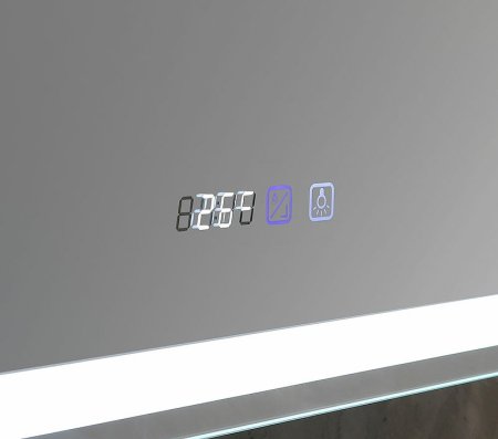 Зеркальный шкаф Creto Attento 60 18-840140A с подсветкой Белый 