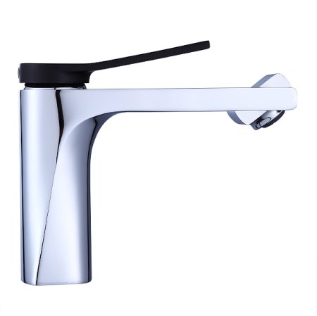 Смеситель для раковины Bronze de Luxe Element EL02XCB Хром Черный 