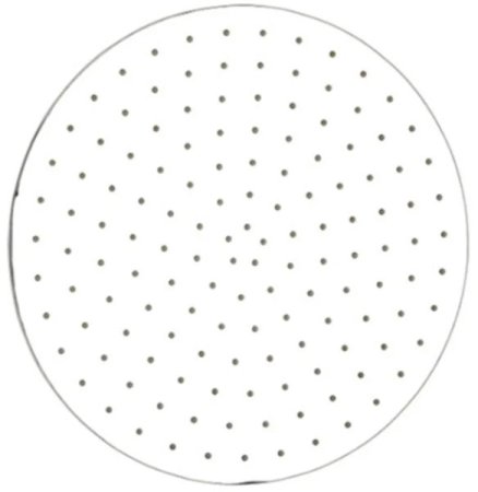 Верхний душ Aquanet Passion AF301-84-RXL Хром 