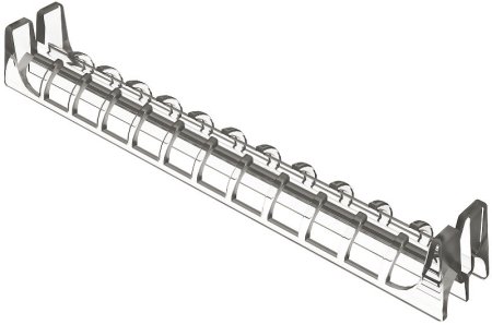 Душевой лоток Berges Super Slim 400 090077 с решеткой Хром матовый 