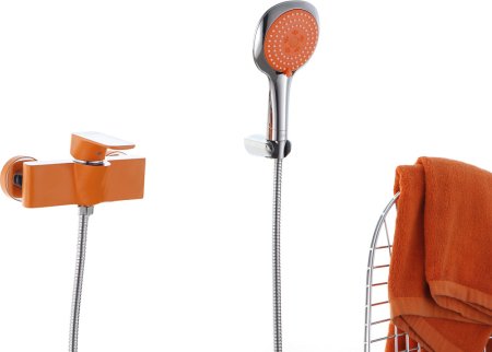 Смеситель D&K Berlin Kunste DA1433113 для душа, оранжевый 