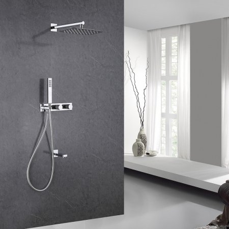 Душевая система Abber Rund AF8717 Хром 