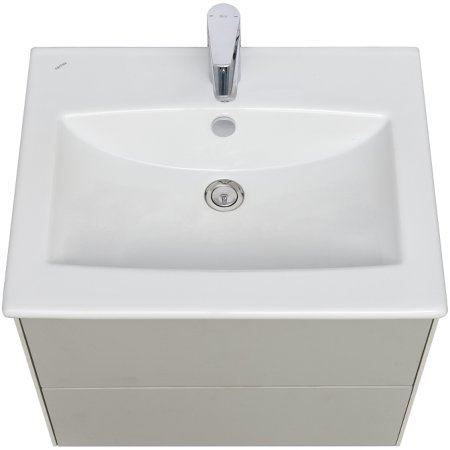 Тумба под раковину Aquaton Сохо 60 1A258001AJ9A0 подвесная Слэйт Галька серая 