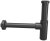 Сифон для раковины Paini Cox 78PZ849 Черный матовый 