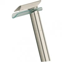 Смеситель для раковины Paini Morgana 73PW205VRLL Никель Стекло