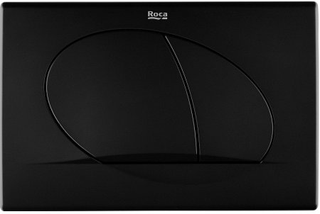 Клавиша смыва Roca Active 42B 8901140B6 Черная матовая 