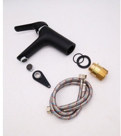 Смеситель для раковины GANZER THERESA GZ24011-С черный 