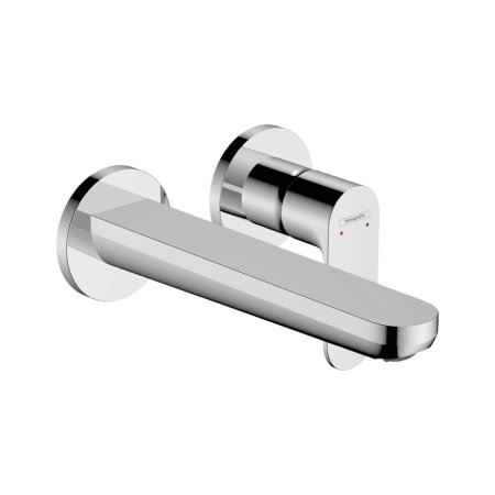 Смеситель Hansgrohe Rebris S 195 72528000 встраиваемый для раковины настенный с изливом, хром 