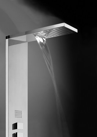 Душевая панель Bossini Manhattan Panel 4 Termostatico L00897 хром 